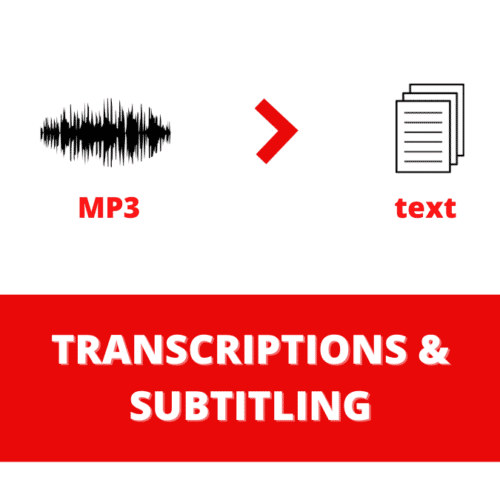 Transcription and Subtitling Audio to text